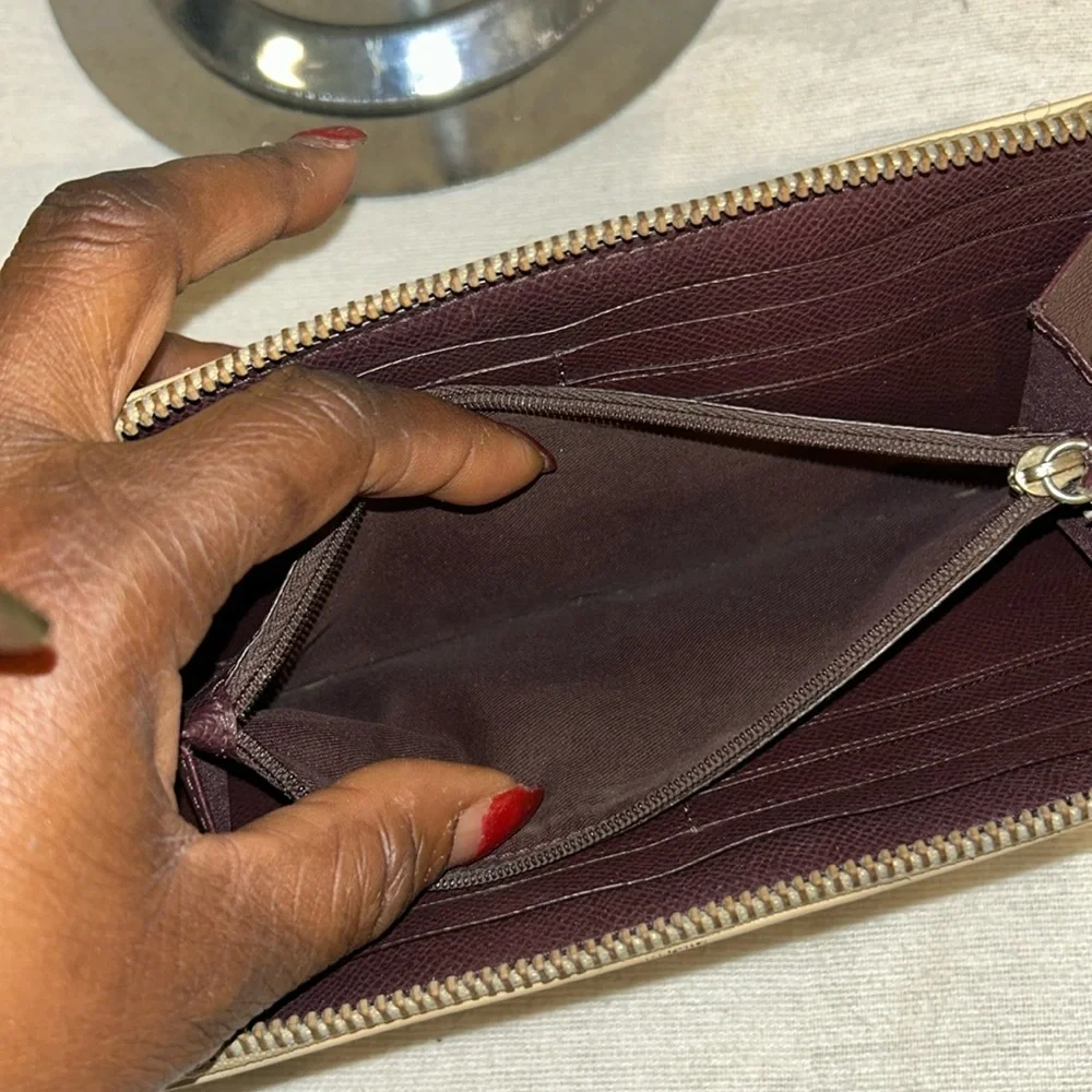 Coach long zippy wallet
